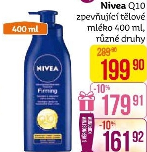 Tělová mléka Nivea