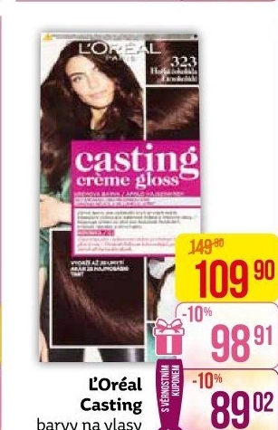 Barva na vlasy Casting Créme Gloss L'