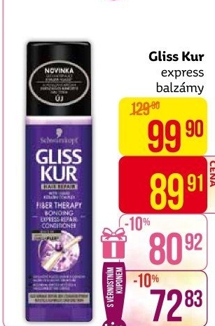 Balzám na vlasy ve spreji Expres Gliss Kur Schwarzkopf