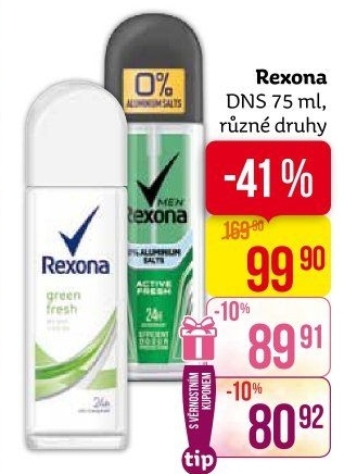 Deodorant parfémovaný Rexona