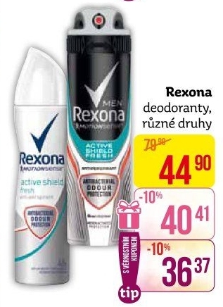 Deodoranty Rexona