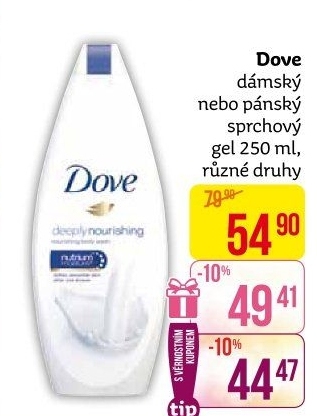 Sprchový gel Dove