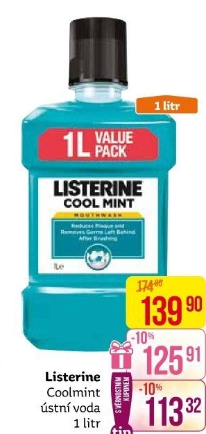 Ústní voda Listerine