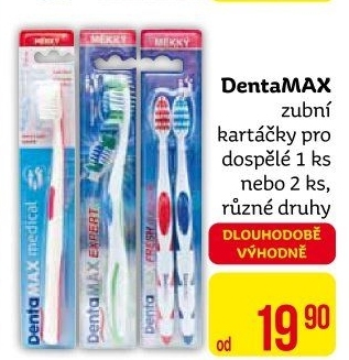 Kartáček na zuby Dentamax