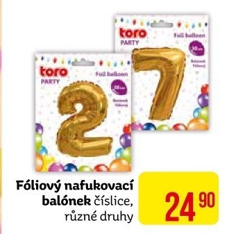 Nafukovací číslice Toro