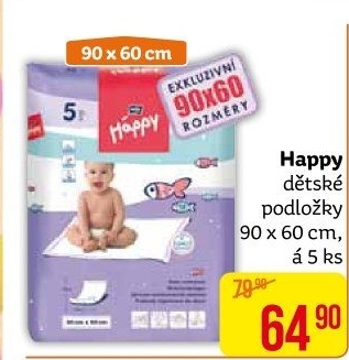 Podložky přebalovací Háppy Bella
