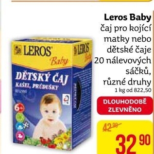 Čaj pro kojící matky Baby Leros