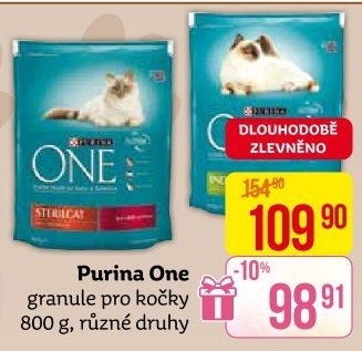 Granule pro kočky One Purina