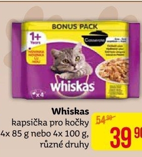 Kapsičky pro kočky Whiskas
