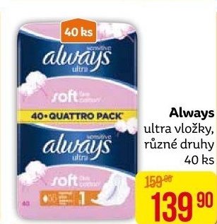 Vložky dámské Ultra Always
