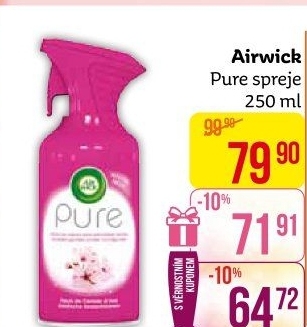 Osvěžovač vzduchu ve spreji Pure Air Wick