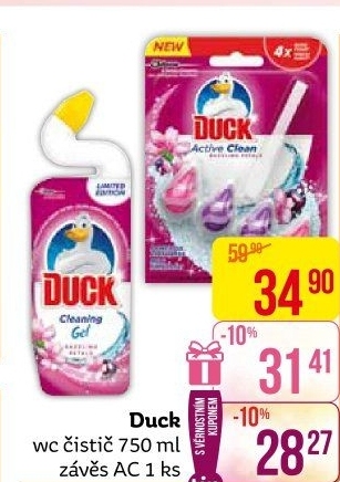 Gelový čistič WC Duck