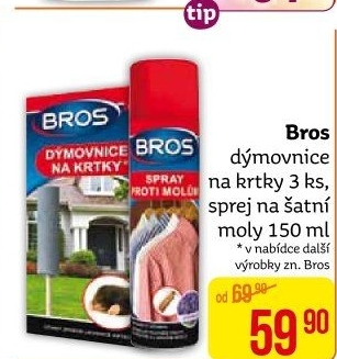 Dýmovnice na krtky Bros