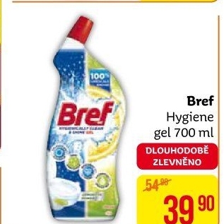 Čistič WC gelový Hygienically Clean &amp