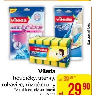 Houbička na nádobí Vileda