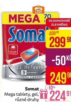 Tablety do myčky Somat