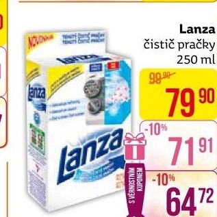 Čistič pračky Lanza