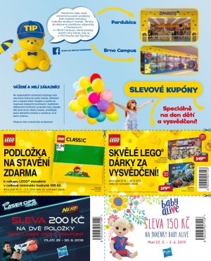 akční leták Sparkys 1.5.2019-31.7.2019
