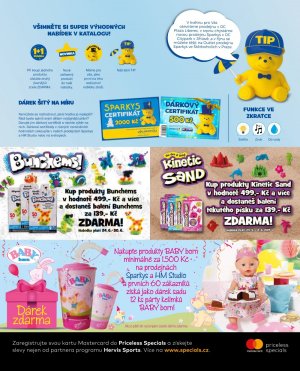akční leták Sparkys 1.5.2019-31.7.2019