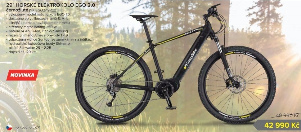Horské elektrokolo EasyBike Ego