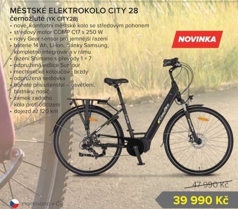 Horské elektrokolo EasyBike City