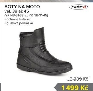 Motorkářská obuv Ridero