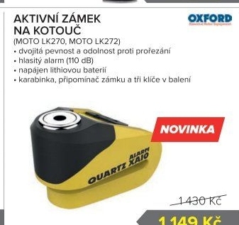 Zámek na kotouč Oxford