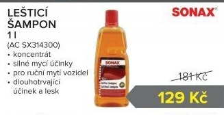 Autošampon lešticí Sonax