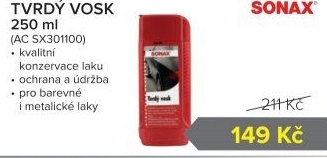 Tvrdý vosk na auto SuperLiquid Sonax