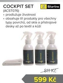 Autokosmetika Nano Cockpit set Starline