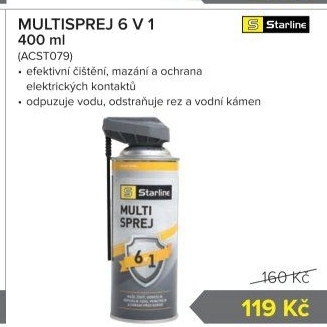 Multisprej 6v1 Starline