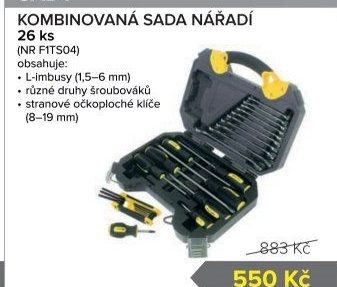 Sada ručního nářadí Starline