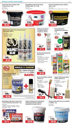 akční leták Barvy a laky drogerie 7.5.2019-25.5.2019