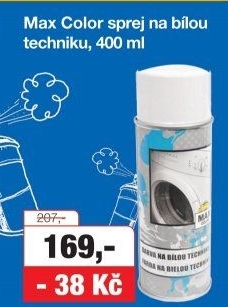 Sprej na bílou techniku Color Max