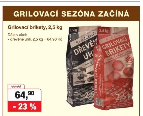 Brikety grilovací Servis Les