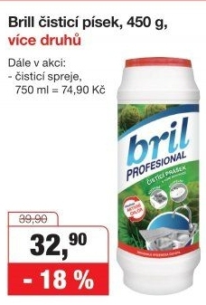 Čistící písek Bril