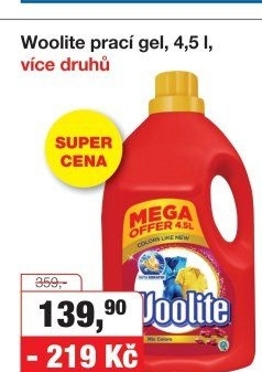Prací gel Woolite