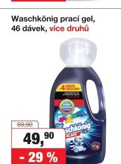Prací gel Waschkönig