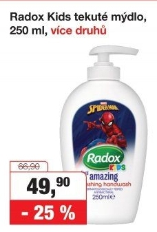 Tekuté mýdlo dětské Radox