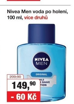 Voda po holení Men Nivea