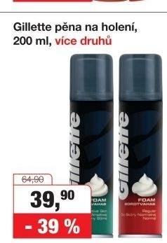 Pěna na holení pánská Gillette