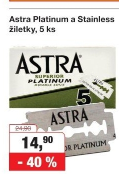 Žiletky Astra