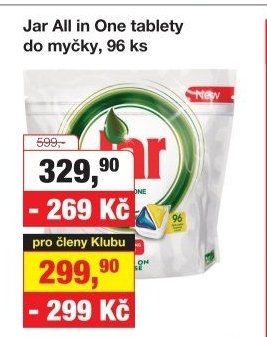 Kapsle do myčky All in 1 Jar