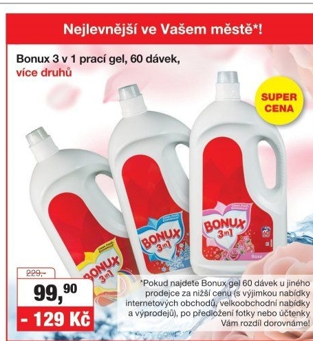Prací gel Bonux
