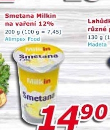 Smetana Milkin 12%