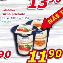 Dezert Lahůdka jihočeská Madeta