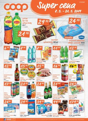 akční leták COOP 9.5.2019-14.5.2019