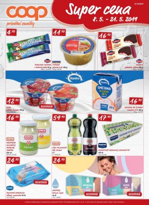 akční leták COOP 9.5.2019-14.5.2019