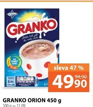 Instantní kakao Granko