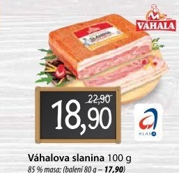 Slanina Váhalova Váhala